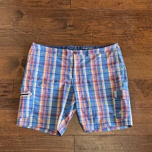Tommy Bahama Men's Blue Shorts Swim Material Cargo Resort Wear Big and Tall